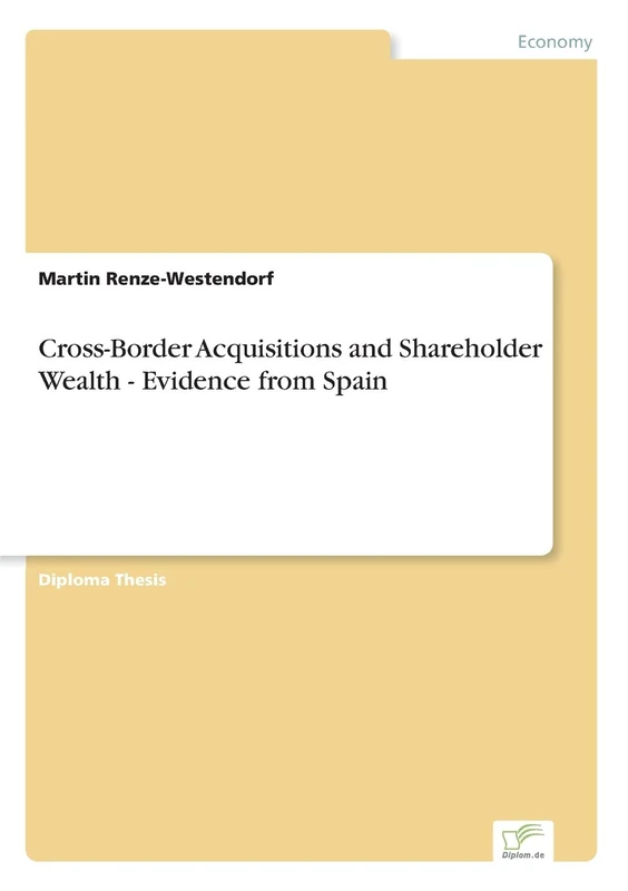 Cross-Border Acquisitions and Shareholder Wealth - Evidence from Spain - Image 1