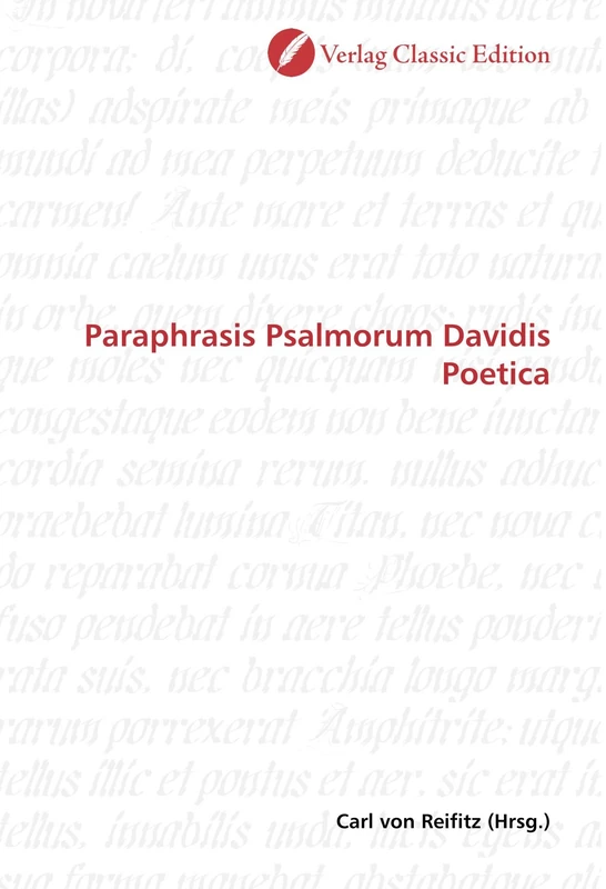 Paraphrasis Psalmorum Davidis Poetica - Image 1