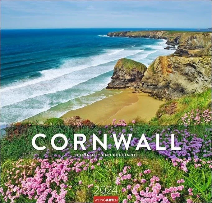 Cornwall Kalender 2024. Stimmungsvolle Bilder bekannter Fotografen. Kalender Landschaften 2024: Malerische Dörfer und wilde Küsten in einem großen Foto-Wandkalender.: Schönheit und Geheimnis
