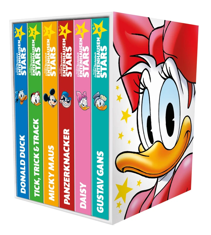 Lustiges Taschenbuch Entenhausen Stars Box: Band 01 - 06