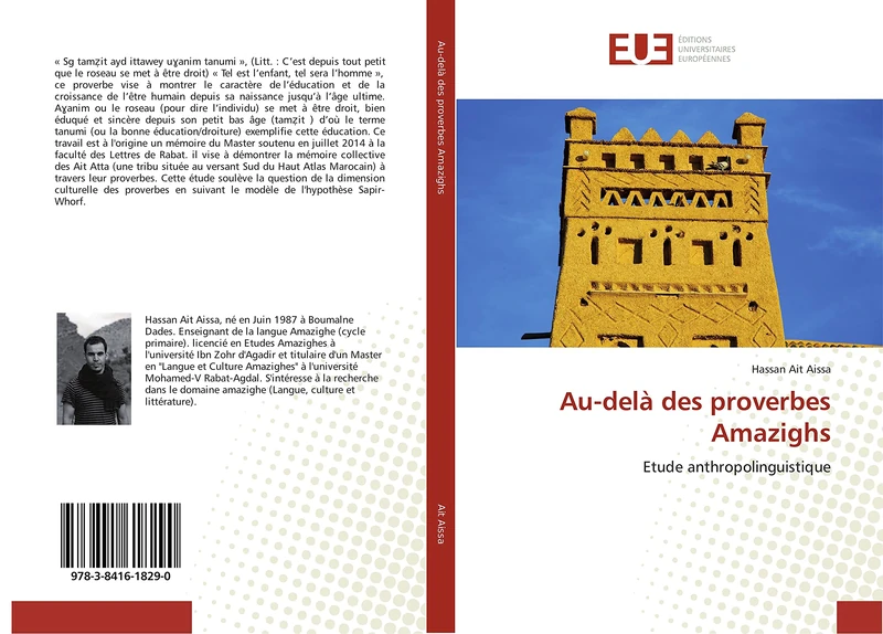 Au-delà des proverbes Amazighs: Etude anthropolinguistique