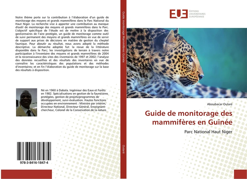 Guide de monitorage des mammifères en Guinée: Parc National Haut Niger - Image 1