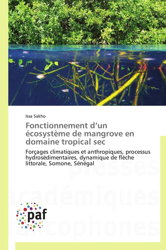 Fonctionnement d’un écosystème de mangrove en domaine tropical sec: Forçages climatiques et anthropiques, processus hydrosédimentaires, dynamique de flèche littorale, Somone, Sénégal