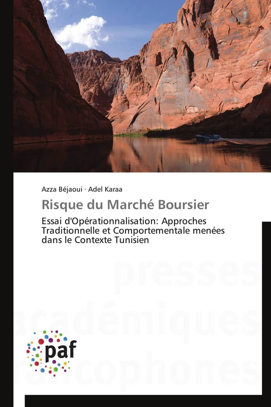Risque du Marché Boursier: Essai d'Opérationnalisation: Approches Traditionnelle et Comportementale menées dans le Contexte Tunisien (Omn.Pres.Franc.) - Image 1