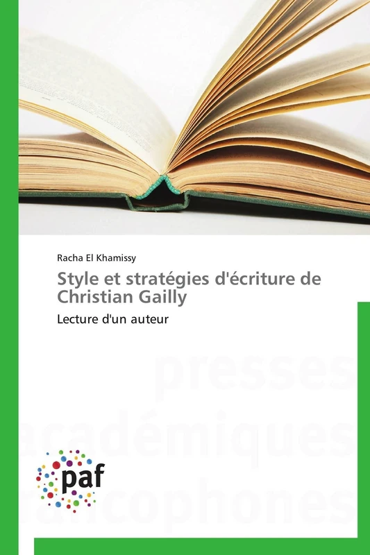 Style et stratégies d'écriture de Christian Gailly: Lecture d'un auteur (Omn.Pres.Franc.) - Image 1