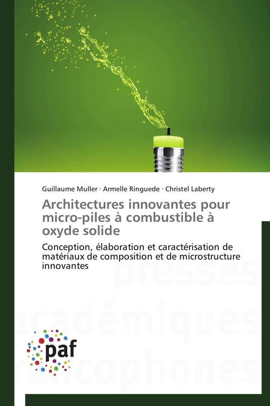 Architectures innovantes pour micro-piles à combustible à oxyde solide: Conception, élaboration et caractérisation de matériaux de composition et de microstructure innovantes (Omn.Pres.Franc.) - Image 1