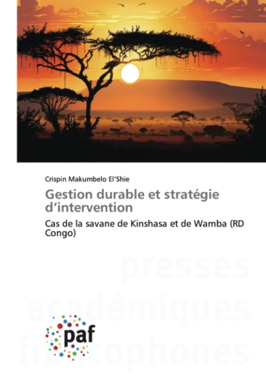 Gestion durable et stratégie d’intervention: Cas de la savane de Kinshasa et de Wamba (RD Congo) - Image 1