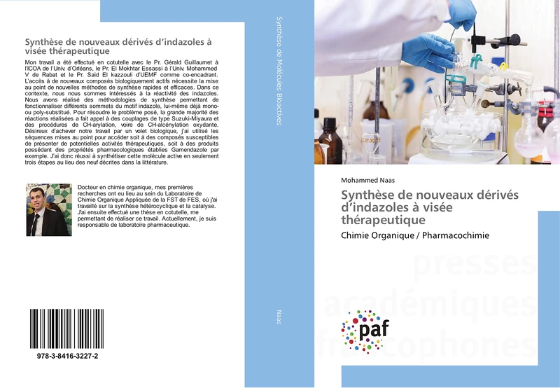 Synthèse de nouveaux dérivés d’indazoles à visée thérapeutique: Chimie Organique / Pharmacochimie