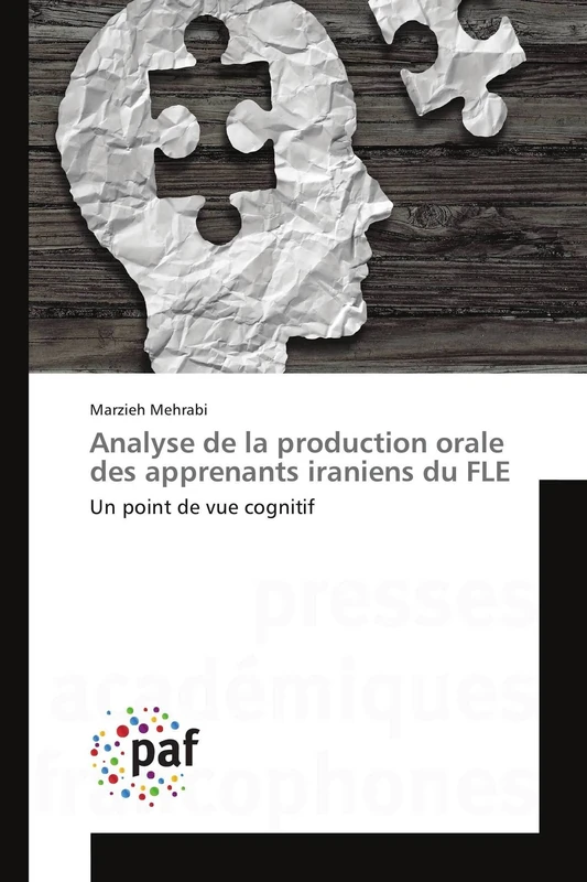 Analyse de la production orale des apprenants iraniens du FLE: Un point de vue cognitif - Image 1
