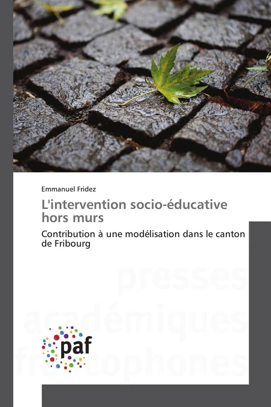 L'intervention socio-éducative hors murs: Contribution à une modélisation dans le canton de Fribourg (Omn.Pres.Franc.)