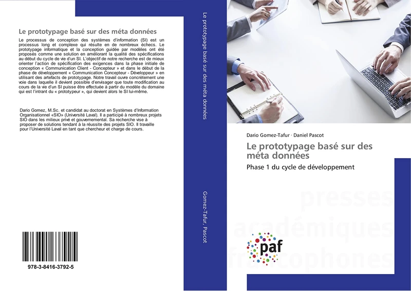 Le prototypage basé sur des méta données: Phase 1 du cycle de développement