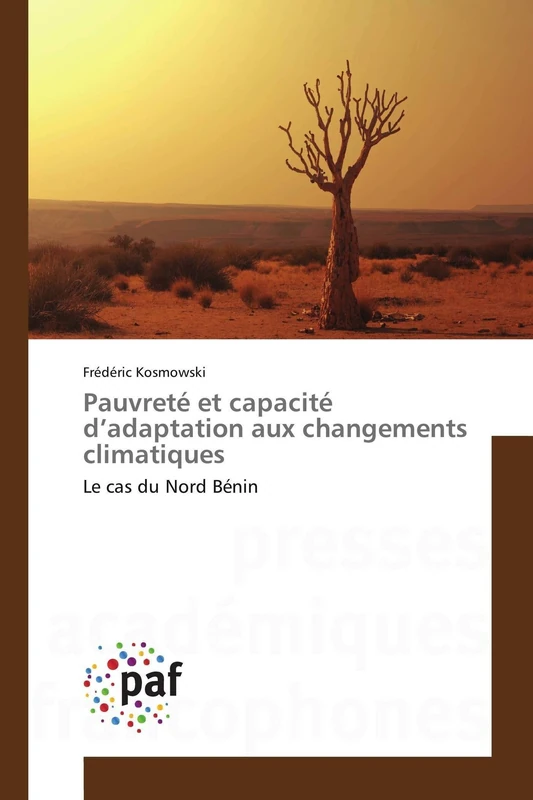 Pauvreté et capacité d’adaptation aux changements climatiques: Le cas du Nord Bénin