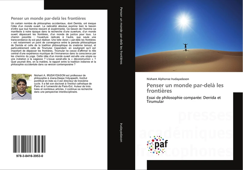 Penser un monde par-delà les frontières: Essai de philosophie comparée: Derrida et Tirumular - Image 1