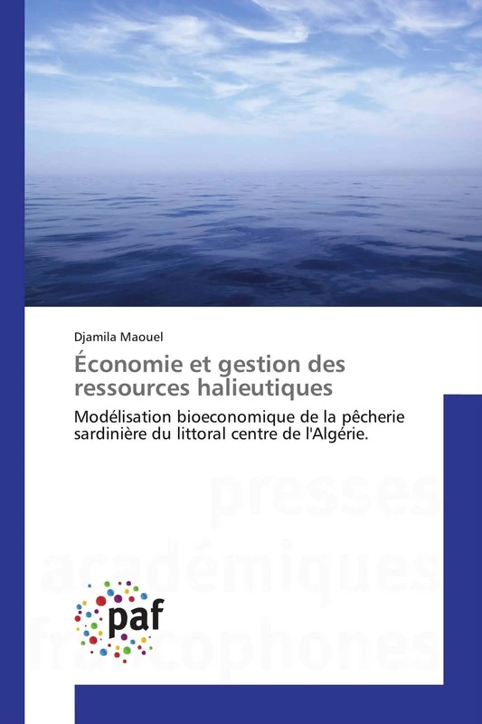 Économie et gestion des ressources halieutiques: Modélisation bioeconomique de la pêcherie sardinière du littoral centre de l'Algérie. - Image 1