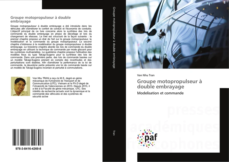 Groupe motopropulseur à double embrayage: Modelisation et commande - Image 1