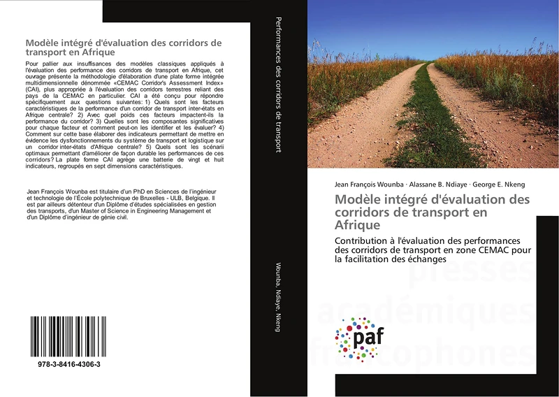 Modèle intégré d'évaluation des corridors de transport en Afrique: Contribution à l'évaluation des performances des corridors de transport en zone CEMAC pour la facilitation des échanges - Image 1