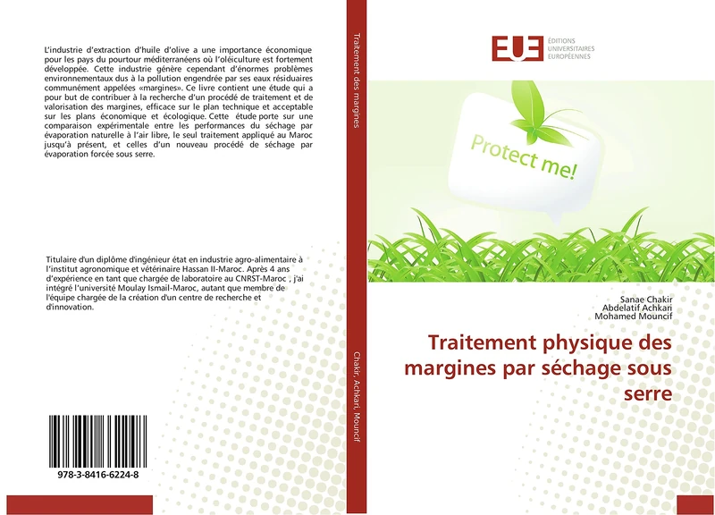 Traitement physique des margines par séchage sous serre (Omn.Univ.Europ.)