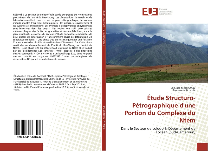 Étude Structuro-Pétrographique d'une Portion du Complexe du Ntem: Dans le Secteur de Lolodorf, Département de l’océan (Sud-Cameroun) (Omn.Univ.Europ.) - Image 1