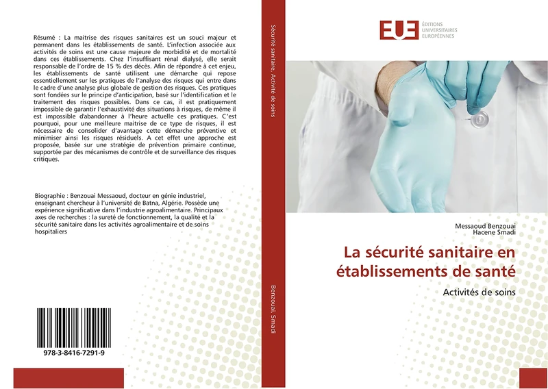La sécurité sanitaire en établissements de santé: Activités de soins