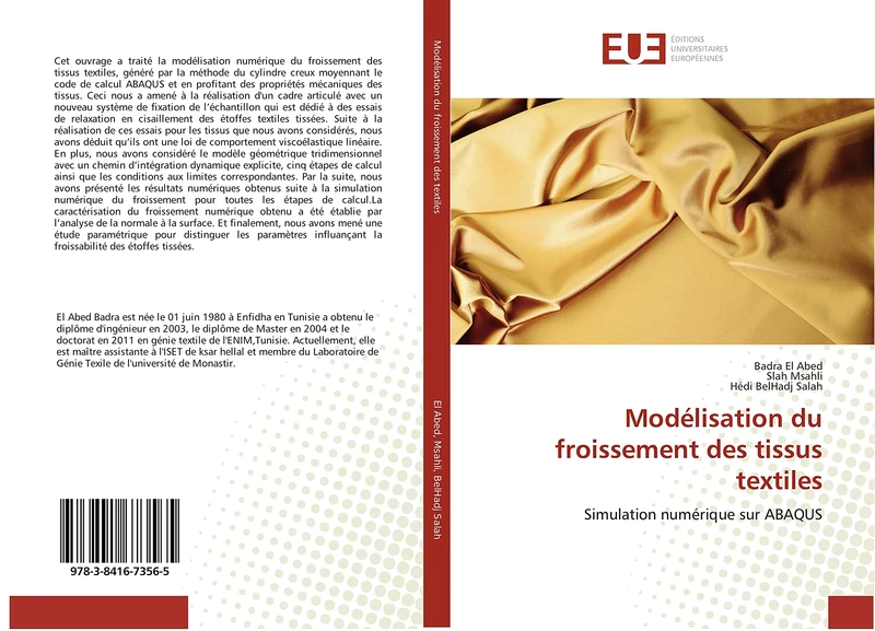 Modélisation du froissement des tissus textiles: Simulation numérique sur ABAQUS (Omn.Univ.Europ.) - Image 1