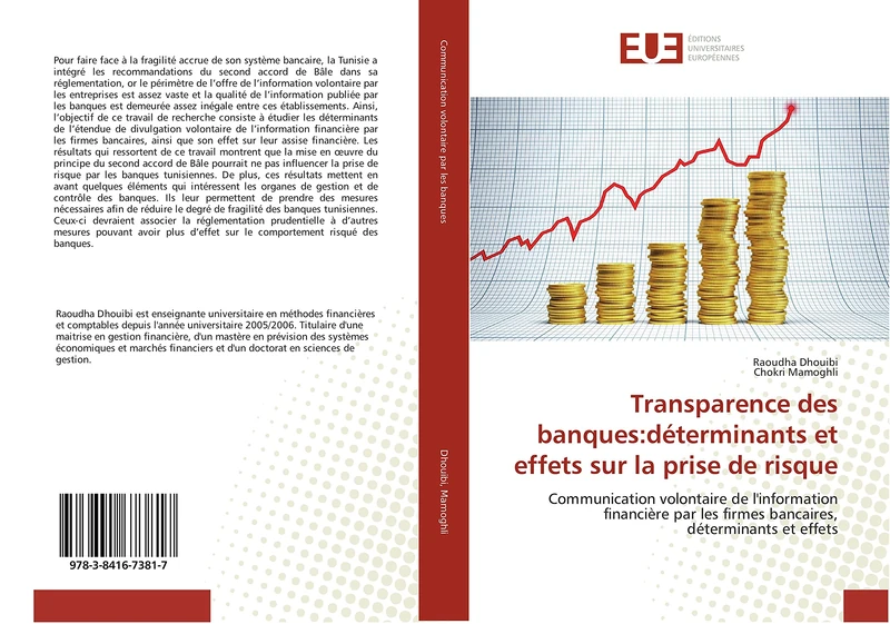 Transparence des banques:déterminants et effets sur la prise de risque: Communication volontaire de l'information financière par les firmes bancaires, déterminants et effets (Omn.Univ.Europ.) - Image 1