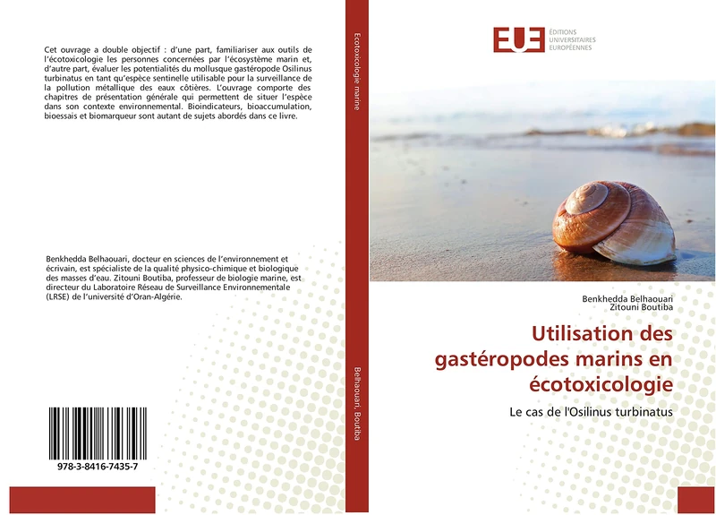 Utilisation des gastéropodes marins en écotoxicologie: Le cas de l'Osilinus turbinatus (Omn.Univ.Europ.) - Image 1