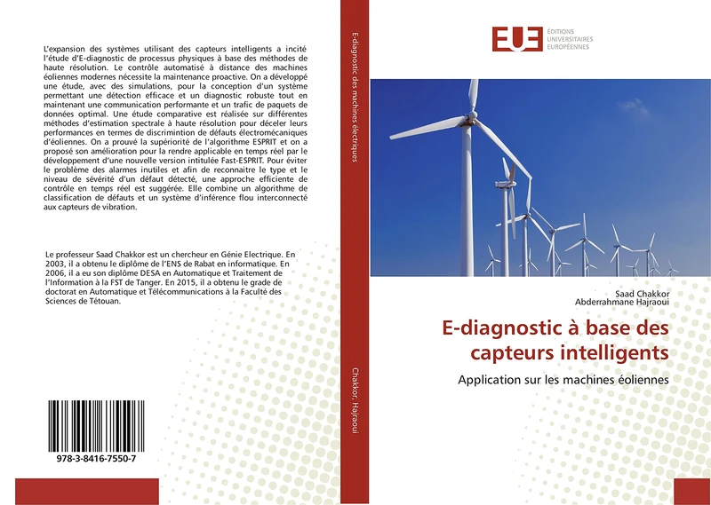 E-diagnostic à base des capteurs intelligents: Application sur les machines éoliennes (Omn.Univ.Europ.)