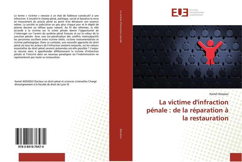 La victime d'infraction pénale : de la réparation à la restauration (Omn.Univ.Europ.) - Image 1