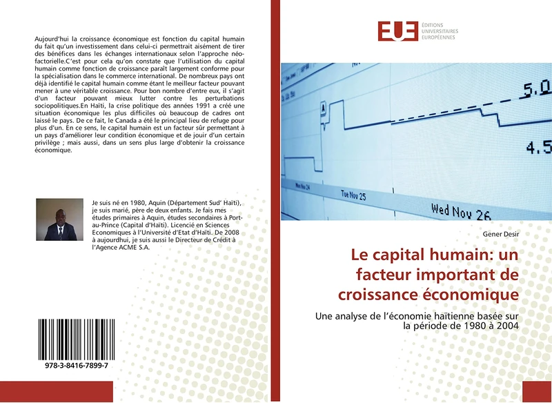 Le capital humain: un facteur important de croissance économique: Une analyse de l’économie haïtienne basée sur la période de 1980 à 2004
