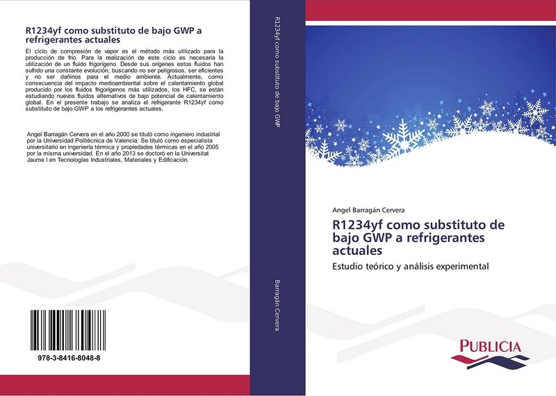 R1234yf como substituto de bajo GWP a refrigerantes actuales: Estudio teórico y análisis experimental