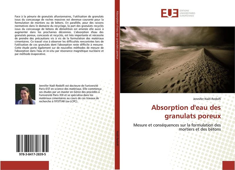 Absorption d'eau des granulats poreux: Mesure et conséquences sur la formulation des mortiers et des bétons