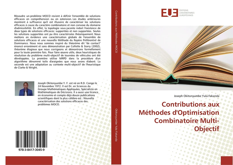Contributions aux Méthodes d'Optimisation Combinatoire Multi-Objectif