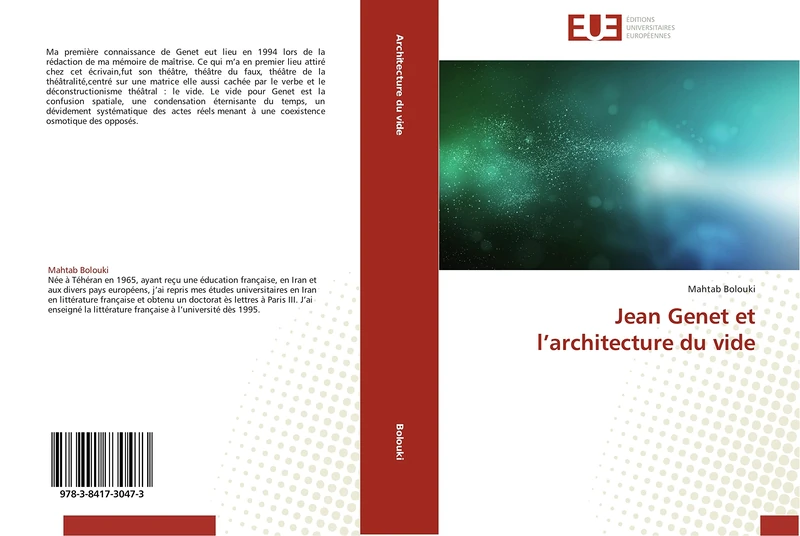 Jean Genet et l’architecture du vide (Omn.Univ.Europ.)