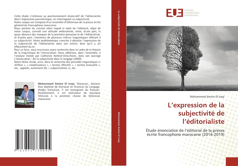 L’expression de la subjectivité de l’éditorialiste: Étude énonciative de l’éditorial de la presse écrite francophone marocaine (2016-2019) - Image 1