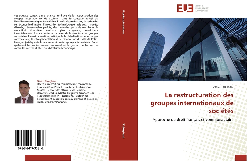 La restructuration des groupes internationaux de sociétés: Approche du droit français et communautaire (Omn.Univ.Europ.) - Image 1