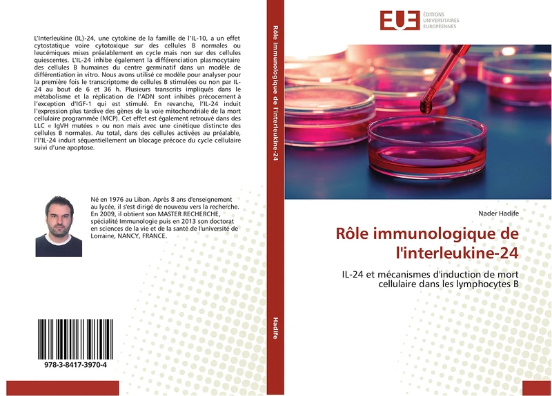 Rôle immunologique de l'interleukine-24: IL-24 et mécanismes d'induction de mort cellulaire dans les lymphocytes B (Omn.Univ.Europ.)