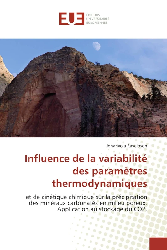 Influence de la variabilité des paramètres thermodynamiques: et de cinétique chimique sur la précipitation des minéraux carbonatés en milieu poreux. Application au stockage du CO2.