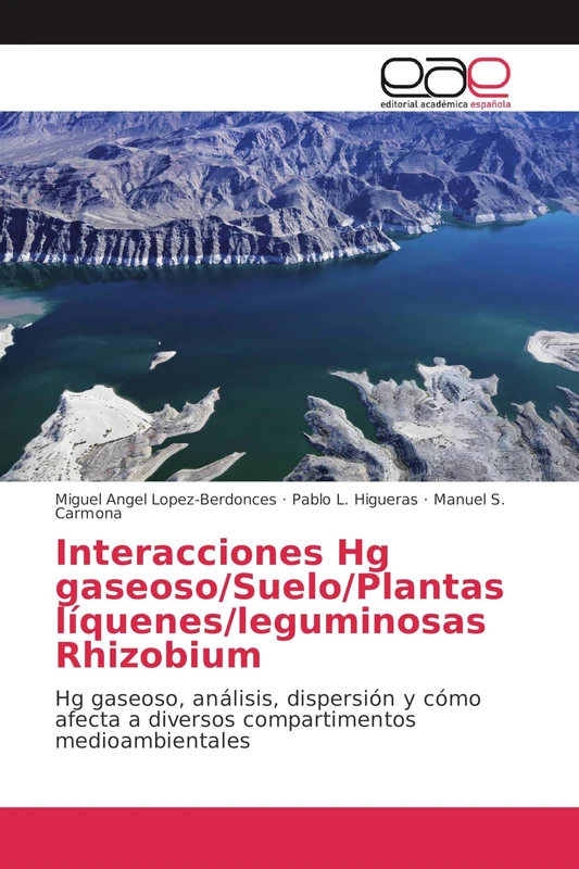 Interacciones Hg gaseoso/Suelo/Plantas líquenes/leguminosas Rhizobium: Hg gaseoso, análisis, dispersión y cómo afecta a diversos compartimentos medioambientales