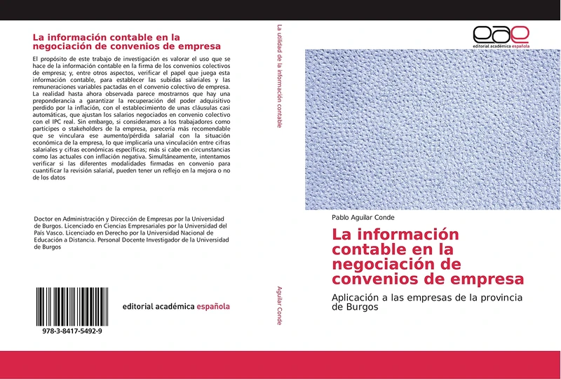 La información contable en la negociación de convenios de empresa: Aplicación a las empresas de la provincia de Burgos - Image 1