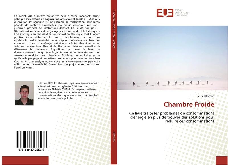 Chambre Froide: Ce livre traite les problemes de consommations d'energie en plus de trouver des solutions pour reduire ces consommations - Image 1