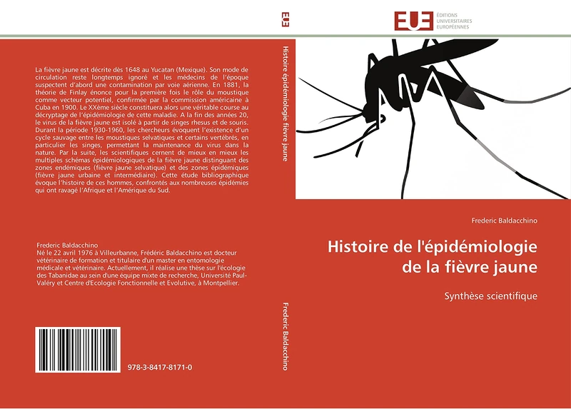 Histoire de l'épidémiologie de la fièvre jaune: Synthèse scientifique (Omn.Univ.Europ.)