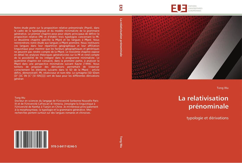 La relativisation prénominale: typologie et dérivations (Omn.Univ.Europ.) - Image 1