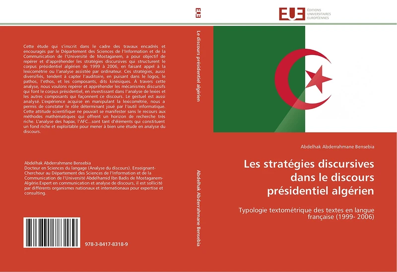 Les stratégies discursives dans le discours présidentiel algérien: Typologie textométrique des textes en langue française (1999- 2006) (Omn.Univ.Europ.) - Image 1