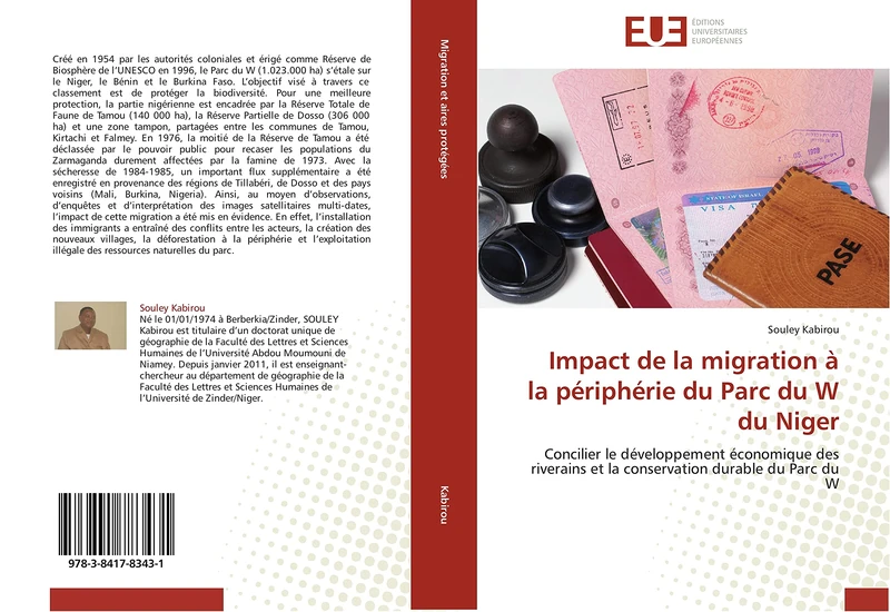 Impact de la Migration La Priphrie Du Parc Du W Du Niger: Concilier le développement économique des riverains et la conservation durable du Parc du W (Omn.Univ.Europ.) - Image 1
