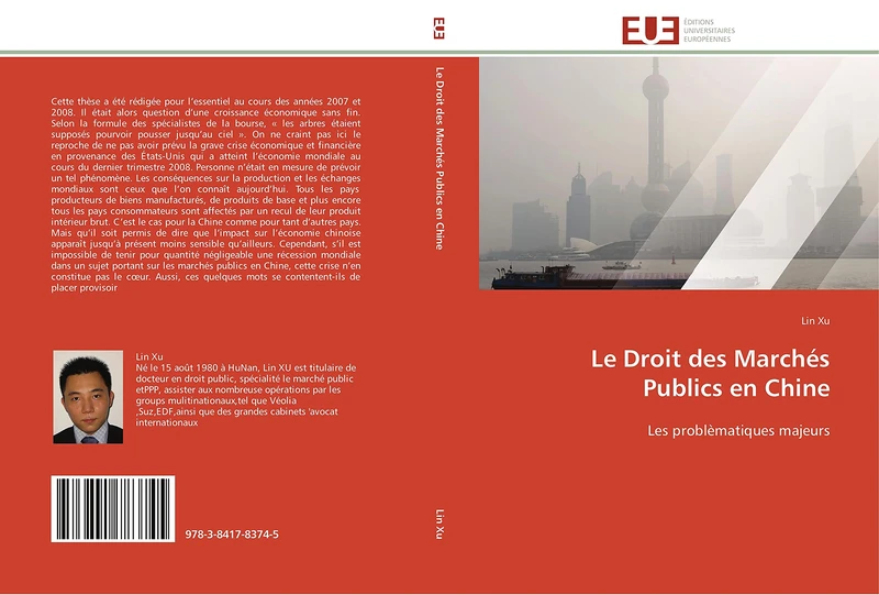 Le Droit des Marchés Publics en Chine: Les problèmatiques majeurs (Omn.Univ.Europ.) - Image 1