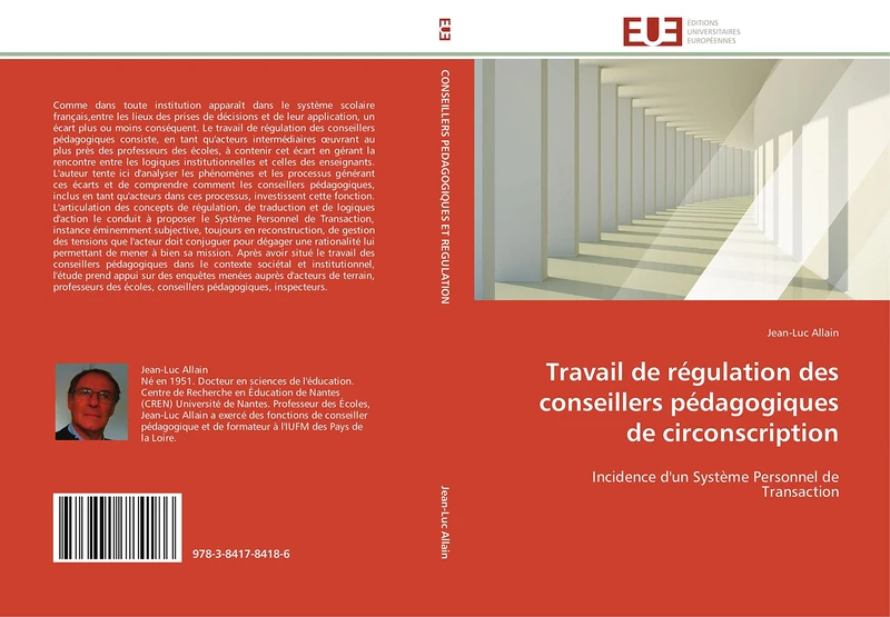 Travail de régulation des conseillers pédagogiques de circonscription: Incidence d'un Système Personnel de Transaction (Omn.Univ.Europ.) - Image 1