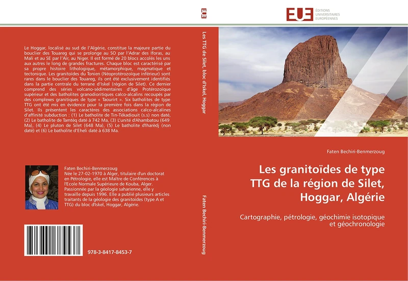 Les granitoïdes de type TTG de la région de Silet, Hoggar, Algérie: Cartographie, pétrologie, géochimie isotopique et géochronologie (Omn.Univ.Europ.) - Image 1