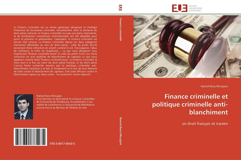 Finance criminelle et politique criminelle anti-blanchiment: en droit français et iranien (Omn.Univ.Europ.) - Image 1