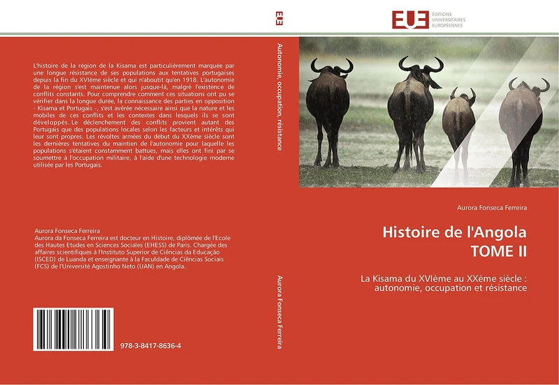 Histoire de l'Angola TOME II: La Kisama du XVIème au XXème siècle : autonomie, occupation et résistance (Omn.Univ.Europ.)