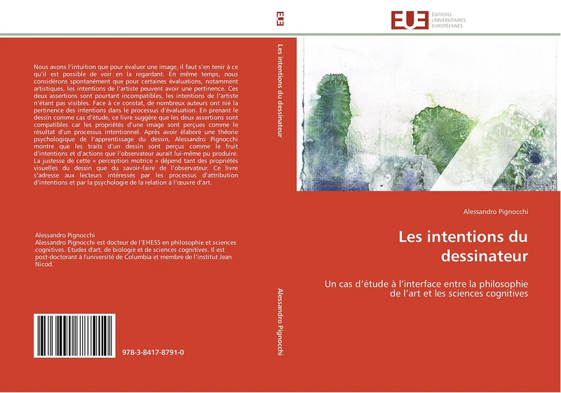 Les intentions du dessinateur: Un cas d’étude à l’interface entre la philosophie de l’art et les sciences cognitives (Omn.Univ.Europ.) - Image 1